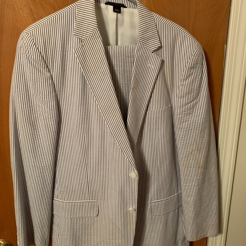 Seersucker suit